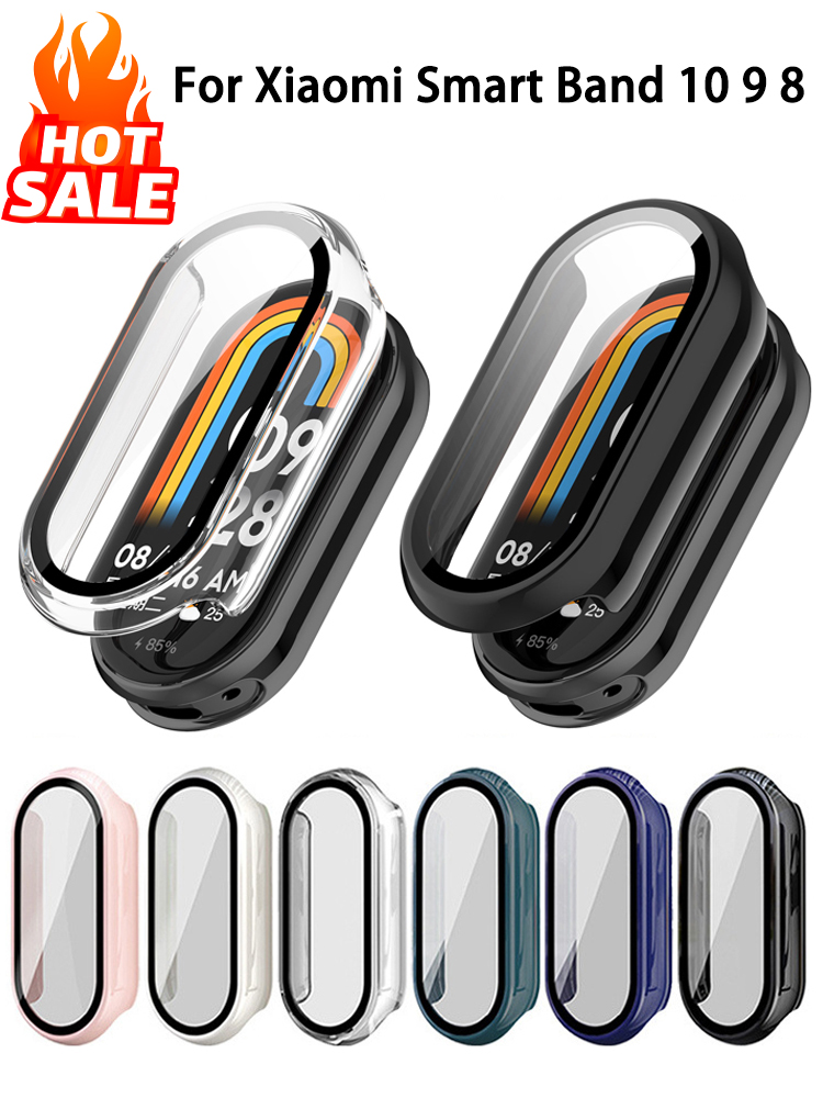 Smartwatch Watch Accessories For Women - Gehard glas + pc-hoes voor Xiaomi