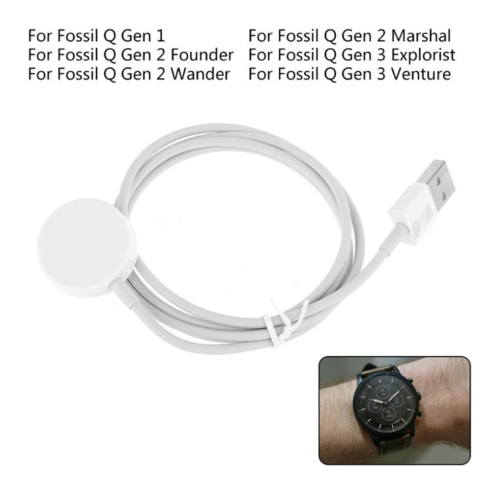 Fossil Smartwatch Accessories - USB Smart Watch magnetische oplader Kortsluitbeveiliging