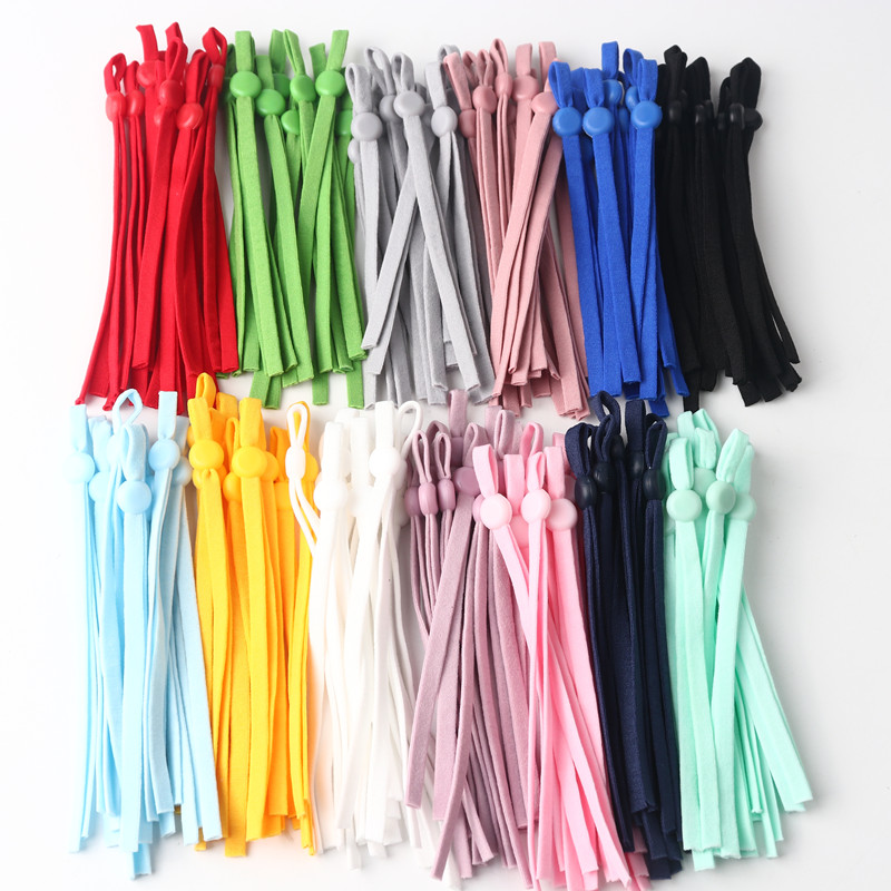 Milanaise Mesh Band - 50Pcs Masker Elastische Band Kleur Elastische