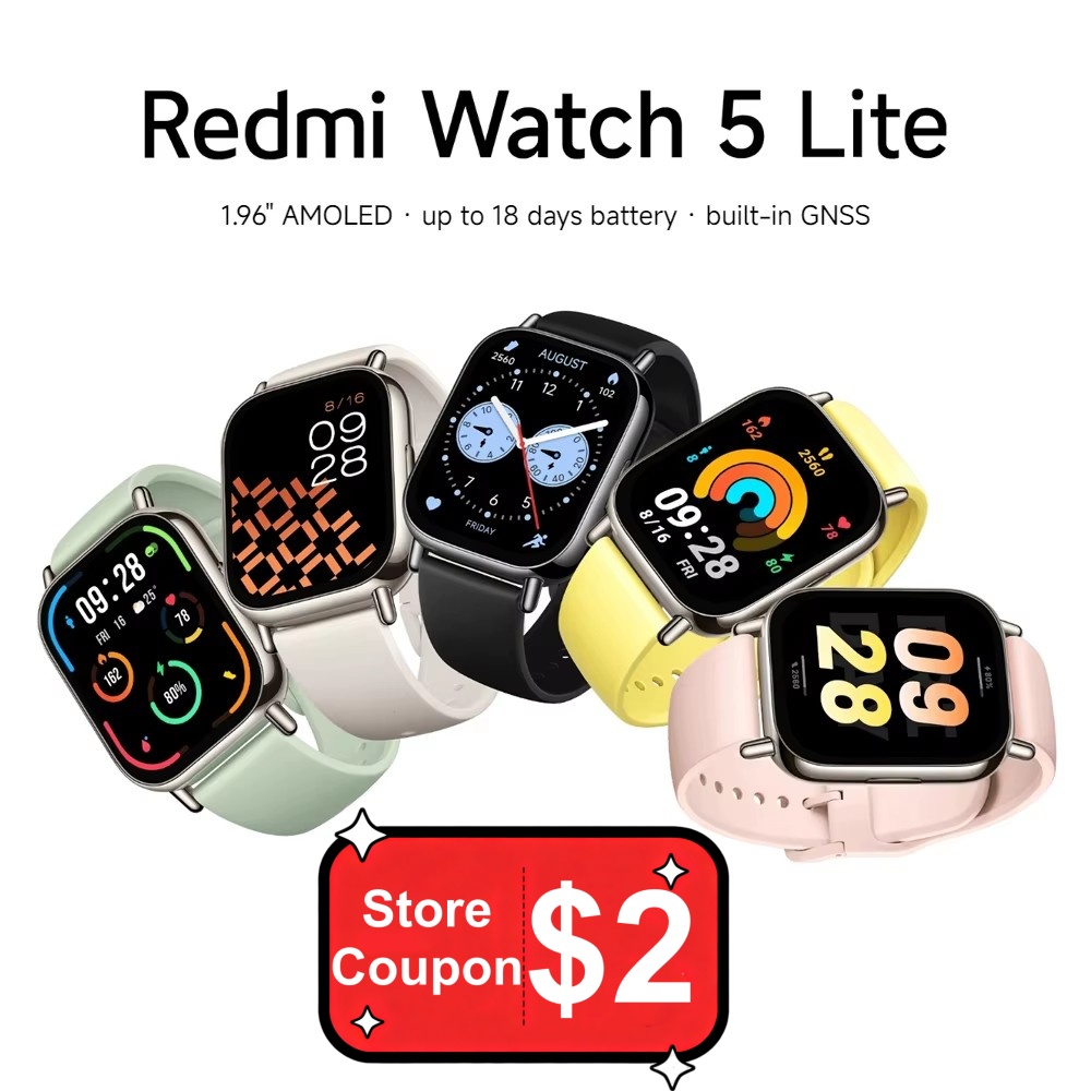Smartwatch X18 - Xiaomi Redmi Watch 5 Lite Global