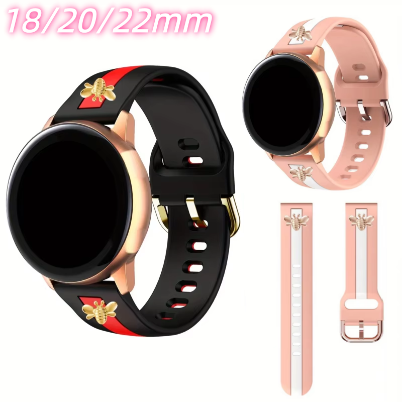 Fossil Smartwatch Accessories - BUSKOZ siliconen band voor Samsung Galaxy