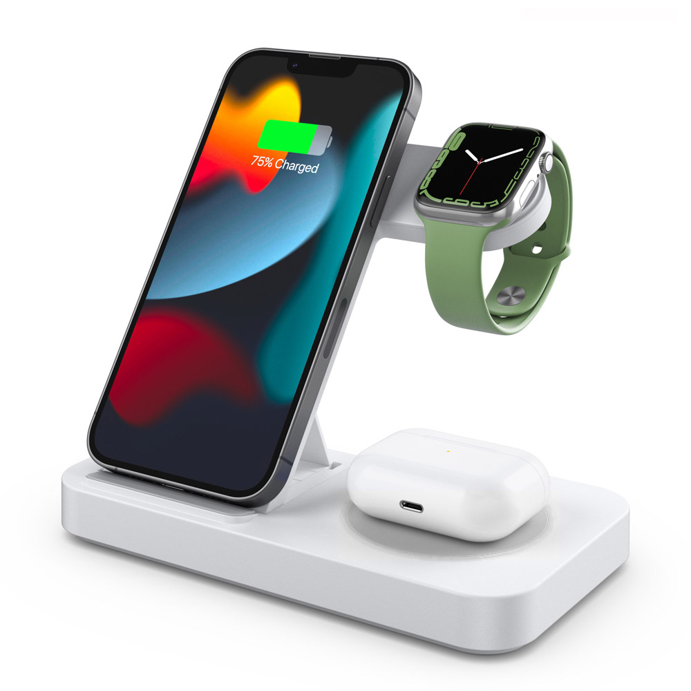 Wireless Charger Watch - Reizen 4 in 1 draadloze oplader