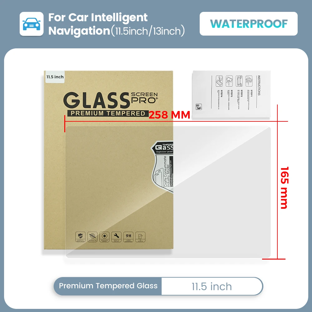 Screen Protector Film - Protector Film Sticker voor 11,5/13 Inch