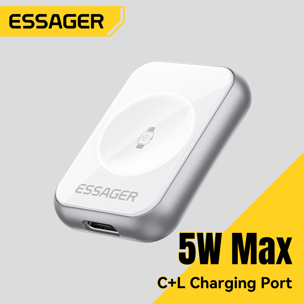 Essager 5W Magnetische Draadlo - Wireless Charger Watch recensie en prijs