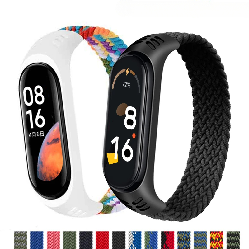 Armband voor Xiaomi Mi Band 6  - Solo Loop Strap recensie en prijs