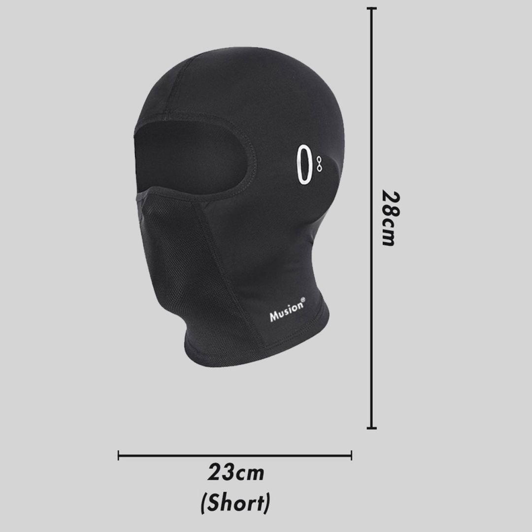 Motorfiets balaclava volgelaat - Milanaise Mesh Band recensie en prijs