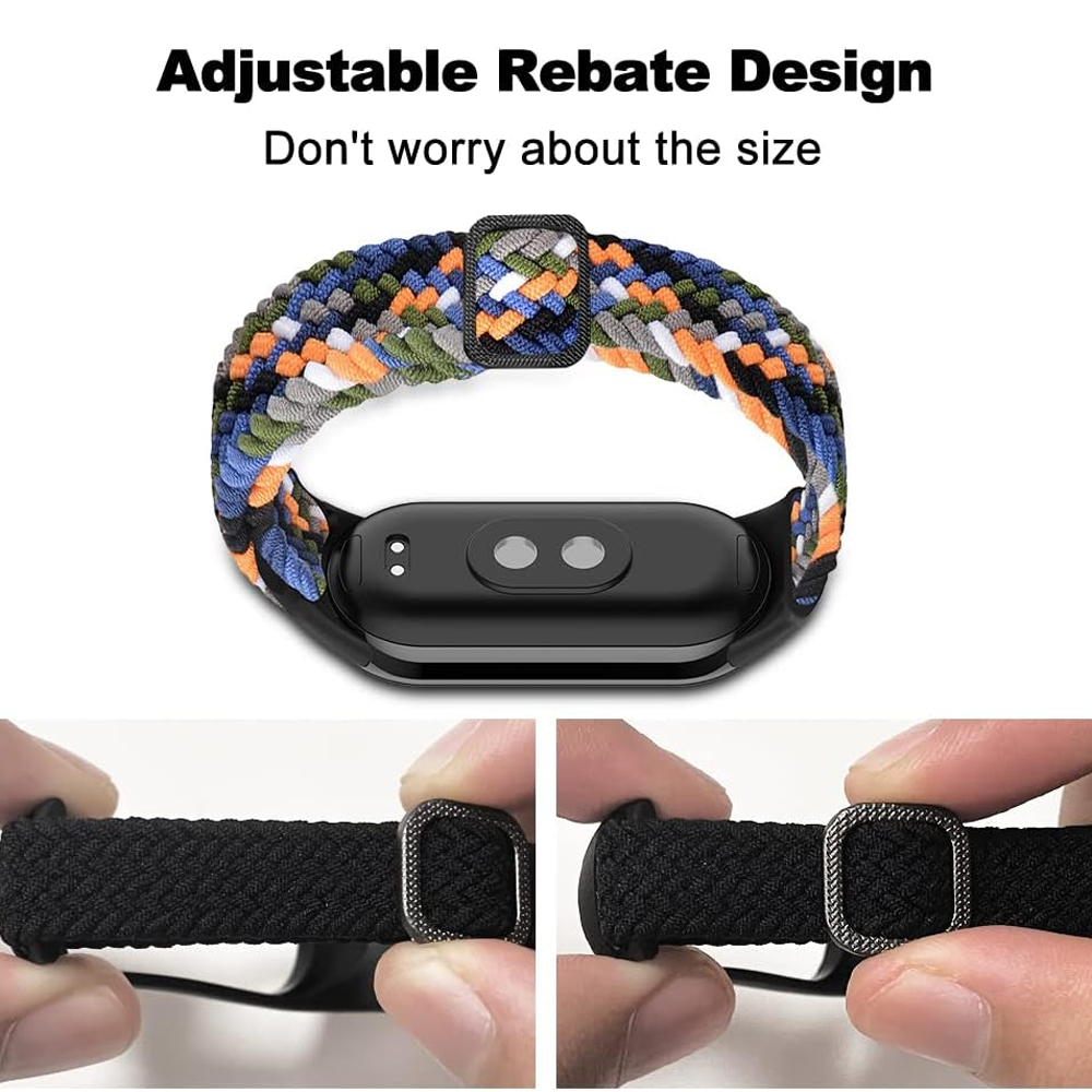 Band voor Xiaomi Mi Band 10 8  - Solo Loop Strap recensie en prijs