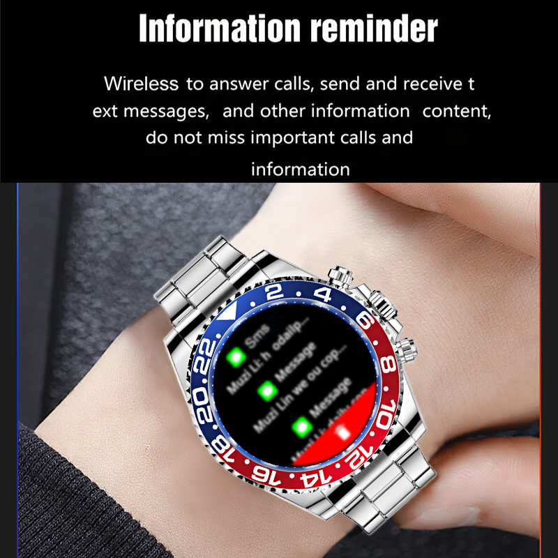Smart Watch Man Smartwatch AW1 - Smartwatch X18 recensie en prijs