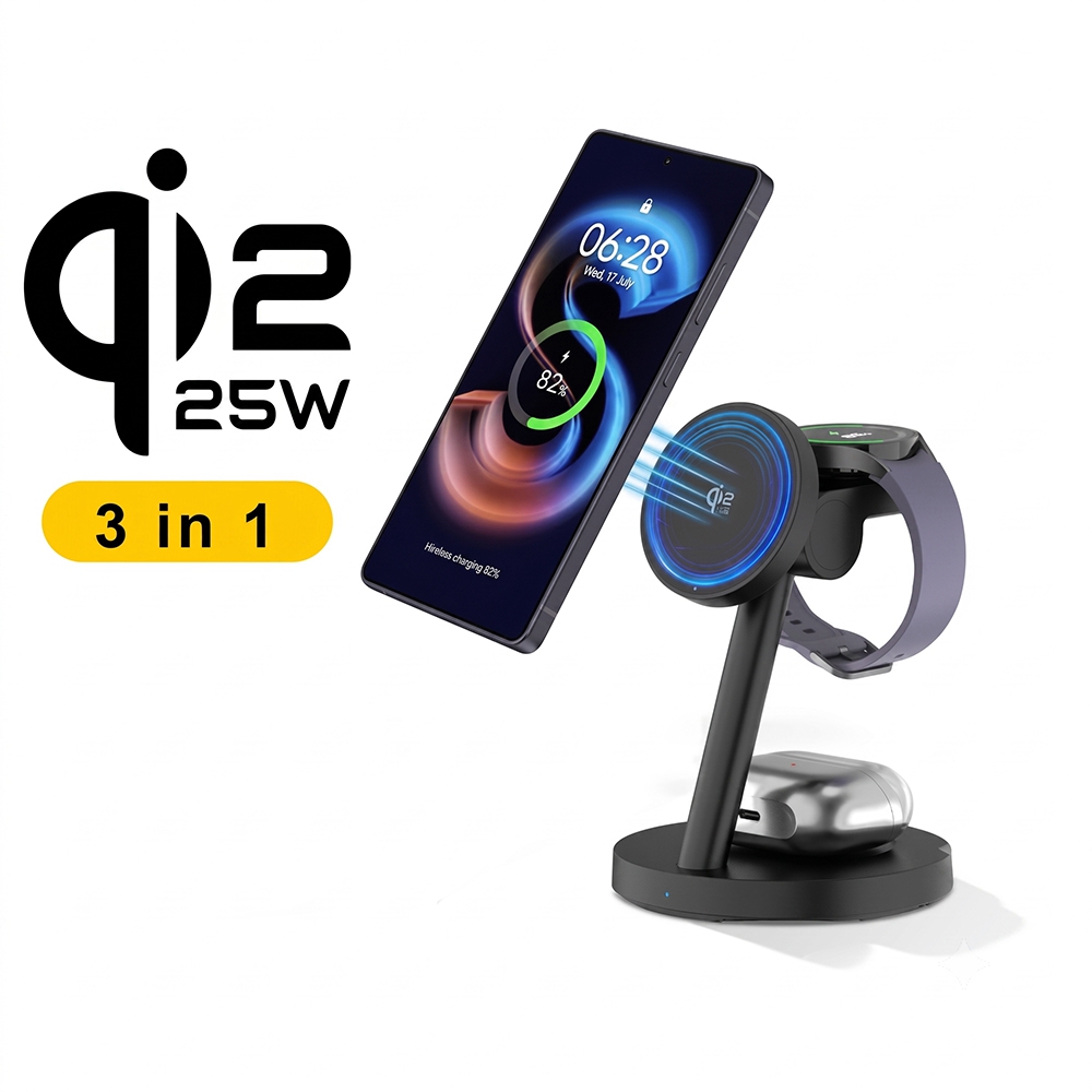Qi2.2 25W Magnetisch Snel Draa - Wireless Charger Watch recensie en prijs