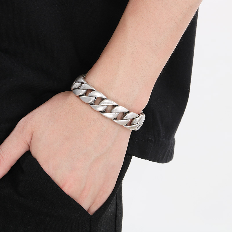 KALEN Vintage roestvrijstalen  - Ceramic Link Bracelet recensie en prijs