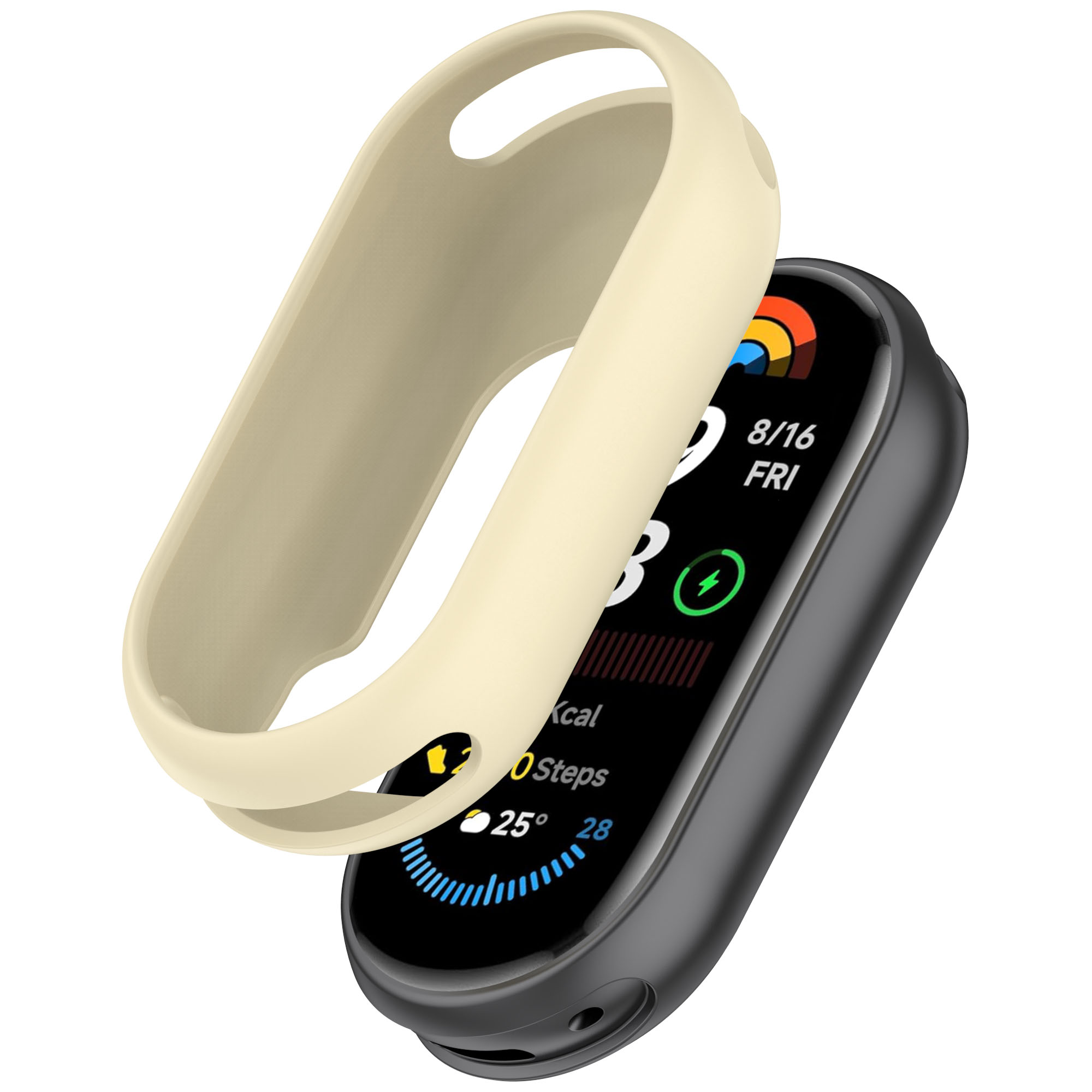 Siliconen Case Voor Xiaomi Mi  - Xiaomi Smartwatch Accessories recensie en prijs