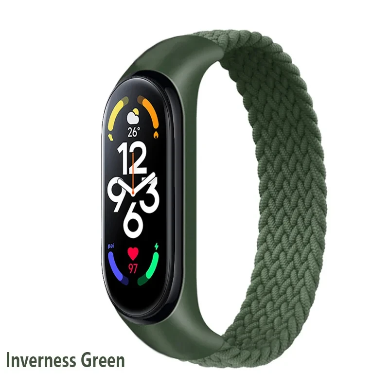 Band voor Mi band 7 8 6 5 Nylo - Solo Loop Strap recensie en prijs