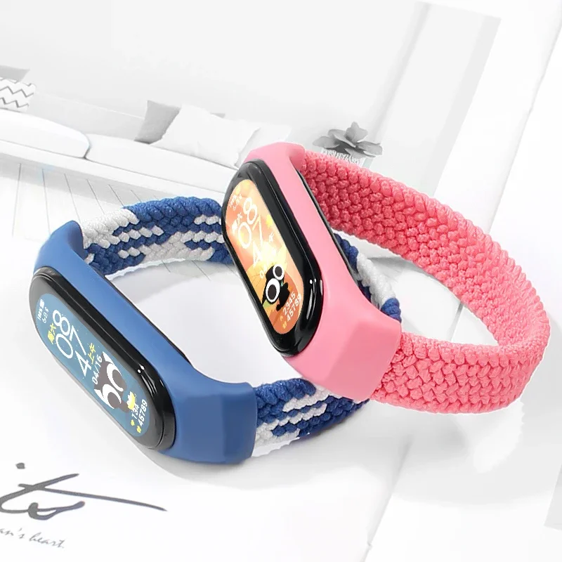 Band voor Mi band 7 8 6 5 Nylo - Solo Loop Strap recensie en prijs