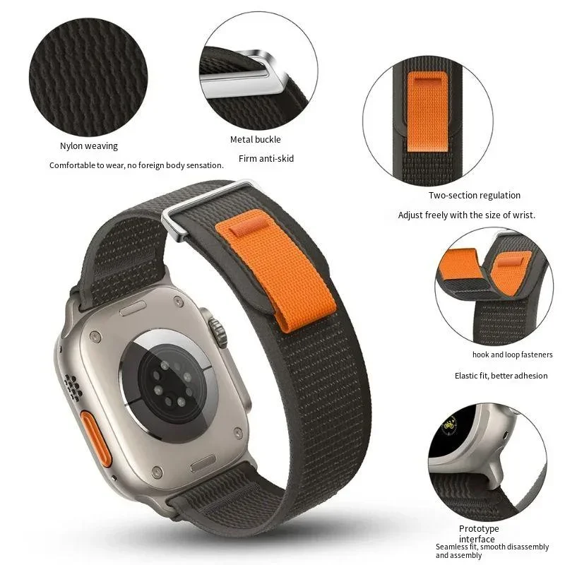 Trail Loop Strap Voor Apple Wa - Solo Loop Strap recensie en prijs