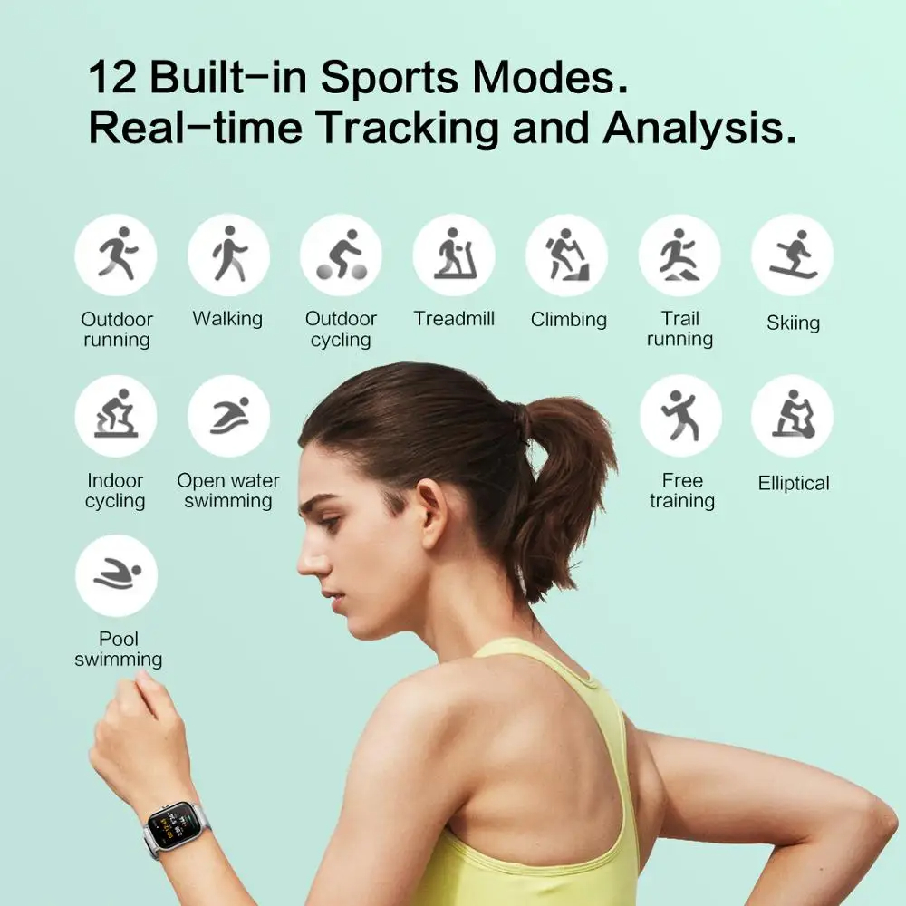 Amazfit GTS 2 smartwatch 5ATM  - Smartwatch X18 recensie en prijs